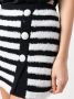 Balmain Gestreepte rok Wit - Thumbnail 5