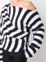 Balmain Gestreepte top Wit - Thumbnail 5