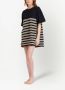Balmain Gestreepte top Zwart - Thumbnail 2