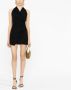 Balmain Gedrapeerde halterjurk Zwart - Thumbnail 3
