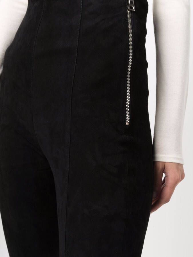 Balmain High waist broek Zwart