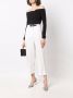 Balmain High waist plooibroek Wit - Thumbnail 2