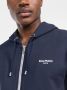 Balmain Hoodie met logo Blauw - Thumbnail 5