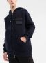 Balmain Hoodie met logopatch Blauw - Thumbnail 3