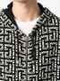 Balmain Hoodie met monogram Zwart - Thumbnail 5
