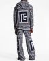 Balmain Hoodie met monogram Zwart - Thumbnail 4