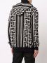 Balmain Hoodie met monogram Zwart - Thumbnail 4