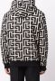 Balmain Hoodie met monogramprint Zwart - Thumbnail 4