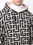 Balmain Hoodie met monogramprint Zwart - Thumbnail 5
