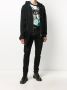 Balmain Hoodie met rits Zwart - Thumbnail 2
