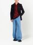 Balmain Hoodie met trekkoord Blauw - Thumbnail 2