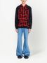 Balmain Hoodie met trekkoord Blauw - Thumbnail 3