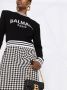 Balmain Intarsia trui Zwart - Thumbnail 10