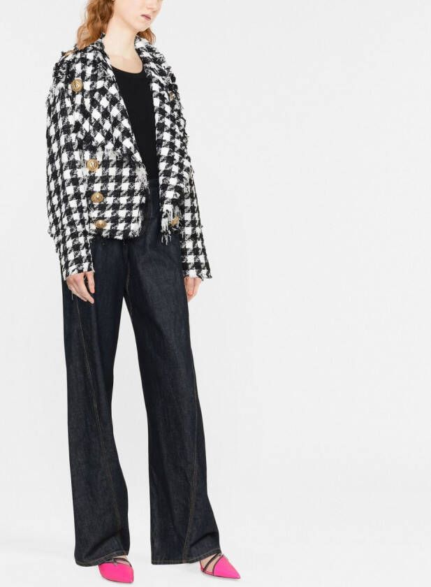 Balmain Jack met franje Zwart