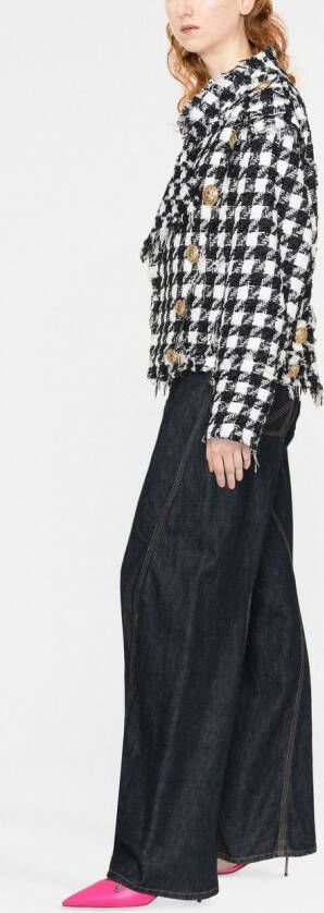 Balmain Jack met franje Zwart