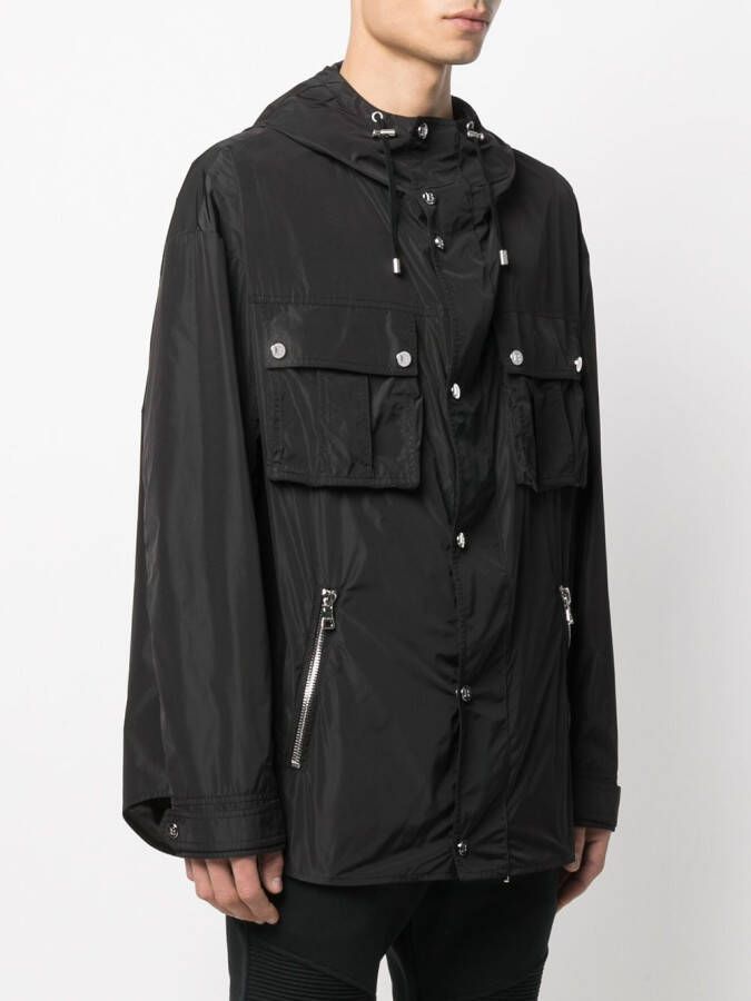 Balmain Jack met rits Zwart