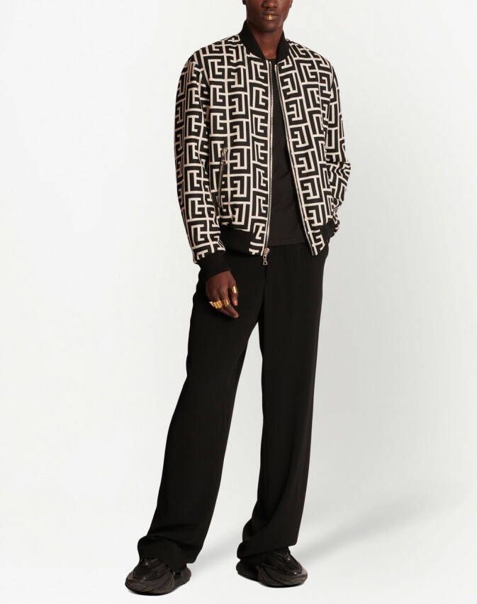 Balmain Omkeerbaar bomberjack Zwart
