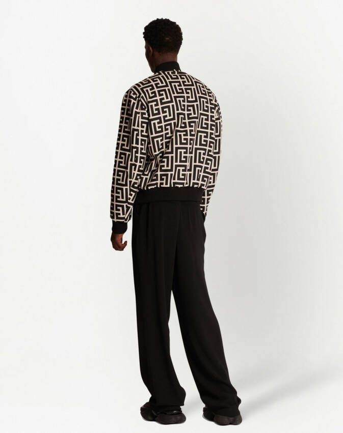 Balmain Omkeerbaar bomberjack Zwart