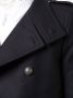 Balmain Wollen militaire pea coat met dubbelrijige zilverkleurige knoopsluiting Black Heren - Thumbnail 5