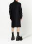 Balmain Lange wollen jas Black Heren - Thumbnail 4