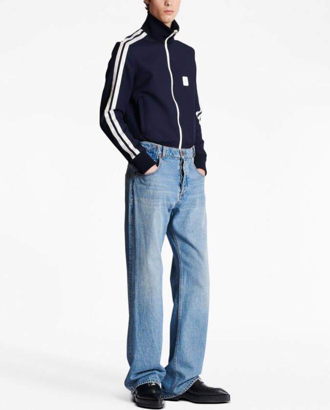 Balmain Jeans met contrasterende zak Blauw