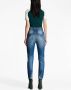 Balmain Jeans met logoplakkaat Blauw - Thumbnail 4