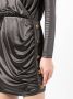 Balmain Jurk met gewatteerde schouders Zwart - Thumbnail 5
