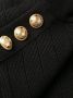 Balmain Korte Gebreide Jurk Black Dames - Thumbnail 5