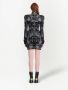 Balmain Jurk met print Zwart - Thumbnail 4