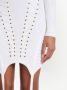 Balmain Jurk met veterdetail Wit - Thumbnail 4
