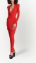 Balmain Robe bodycon en maille Rood Dames - Thumbnail 2