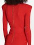 Balmain Robe bodycon en maille Rood Dames - Thumbnail 4