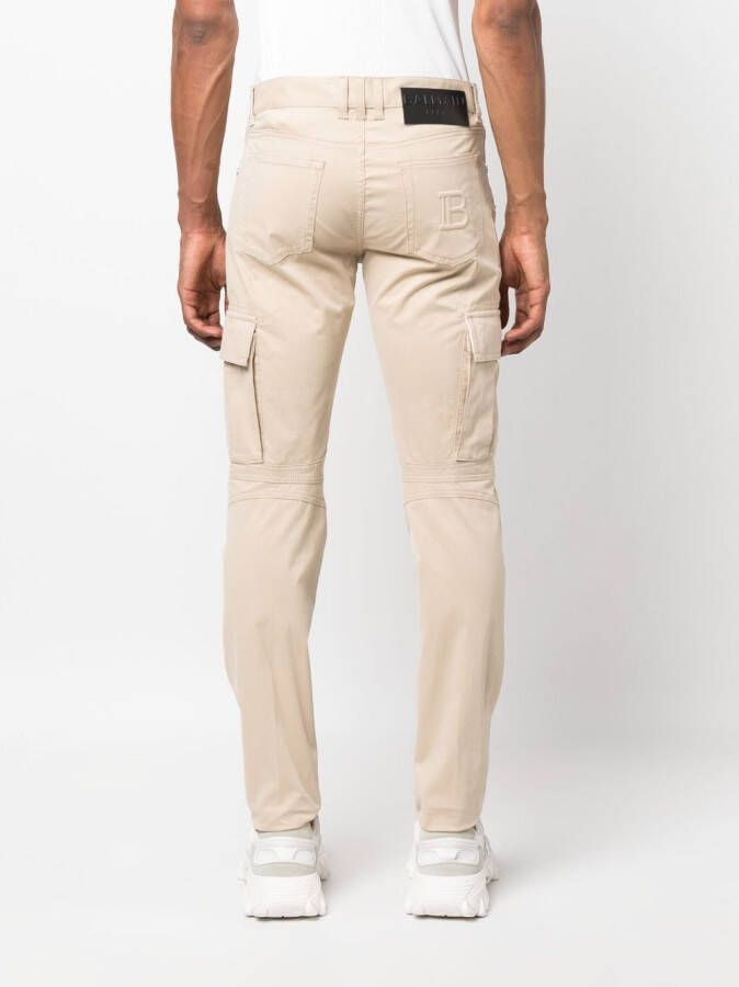 Balmain Cargo broek Beige