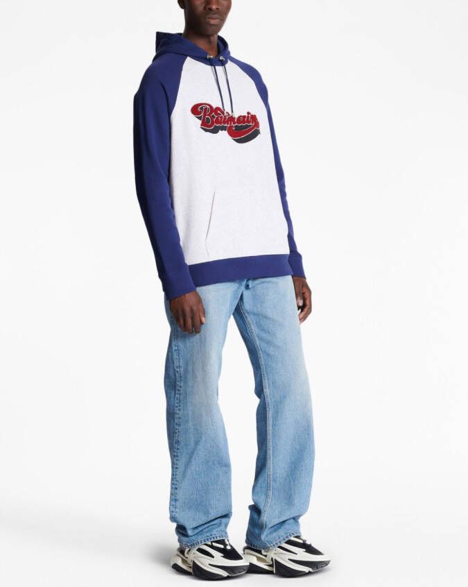 Balmain Katoenen hoodie Wit