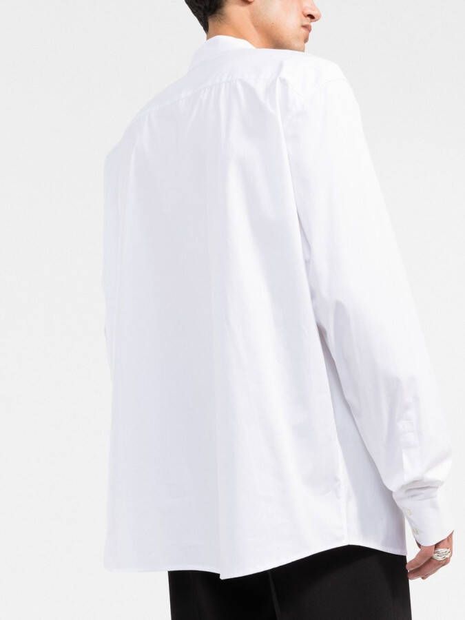 Balmain Katoenen overhemd Wit