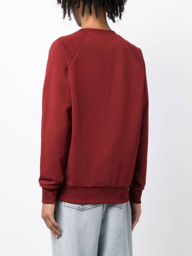 Balmain Katoenen sweater Rood