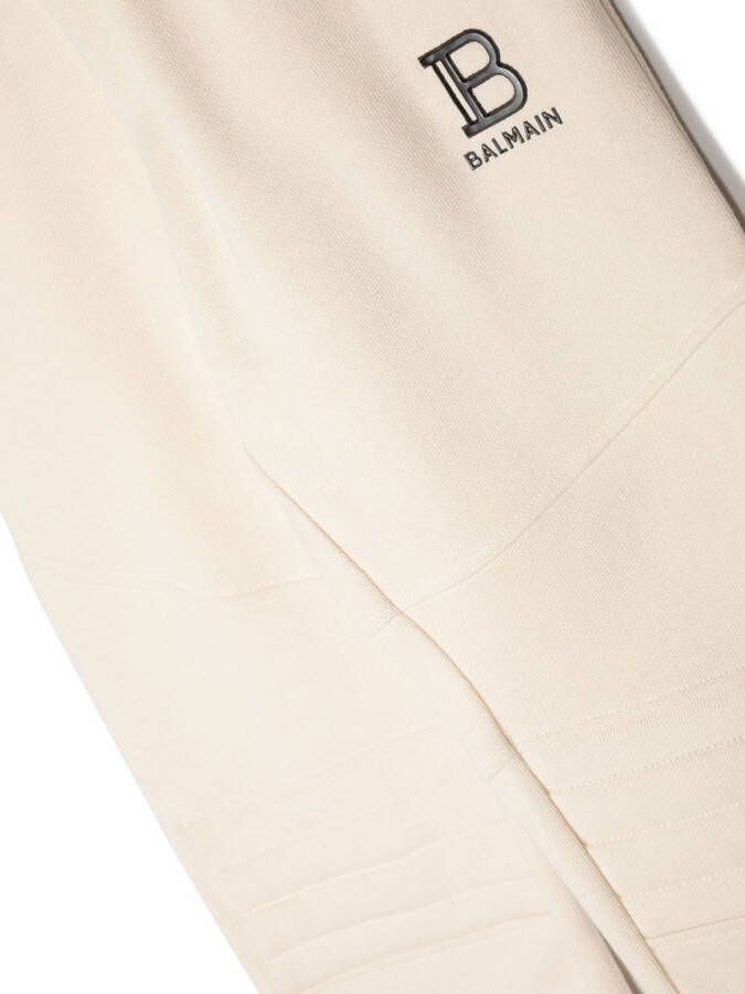 Balmain Kids Broek Beige