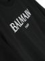 Balmain Kids T-shirt met logoprint Zwart - Thumbnail 3