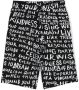 Balmain Kids Shorts met grafische print Zwart - Thumbnail 3