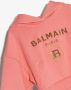 Balmain Kids Cropped hoodie Roze - Thumbnail 3