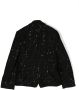 Balmain Kids Blazer met dubbele rij knopen Zwart - Thumbnail 2