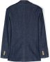 Balmain Kids Blazer met dubbele rij knopen Blauw - Thumbnail 2