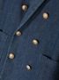 Balmain Kids Blazer met dubbele rij knopen Blauw - Thumbnail 3