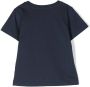 Balmain Kids T-shirt met geborduurd logo Blauw - Thumbnail 2