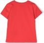 Balmain Kids T-shirt met geborduurd logo Rood - Thumbnail 2