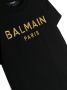 Balmain Kids T-shirt met geborduurd logo Zwart - Thumbnail 3