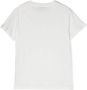 Balmain Kids T-shirt met glitter-logo Wit - Thumbnail 2