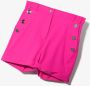 Balmain Kids High waist shorts Roze - Thumbnail 2