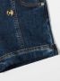 Balmain Kids High waist spijkershorts Blauw - Thumbnail 3