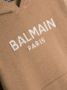 Balmain Kids Intarsia hoodie Bruin - Thumbnail 3